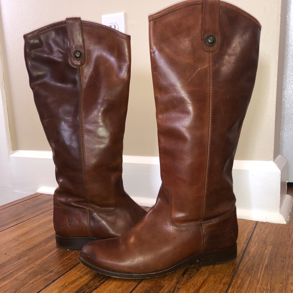 FRYE Melissa Leather Boots!! *REAL Leather*